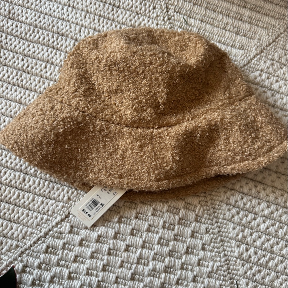 Cozy Tan Bucket Hat